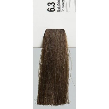 Global Keratin (Глобал Кератин)  6.3 Dark Golden Blonde Темный Золотистый Блонд  КРЕМ-КРАСКА ДЛЯ ВОЛОС ( JUVEXIN CREAM COLOR GK ), 100мл