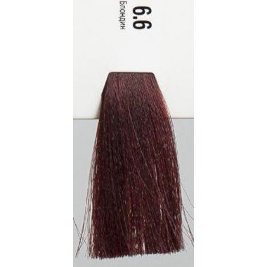 Global Keratin (Глобал Кератин) 6.6 Dark Red Blonde Темный Красноватый Блонд  КРЕМ-КРАСКА ДЛЯ ВОЛОС ( JUVEXIN CREAM COLOR GK ), 100мл