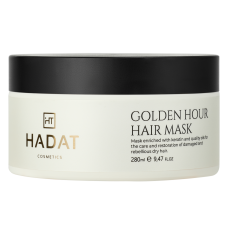 HADAT Cosmetics ( Хадат)  - Интенсивная восстанавливающая маска   GOLDEN HOUR HAIR MASK   280 мл