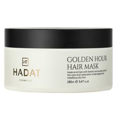 HADAT Cosmetics ( Хадат)  - Интенсивная восстанавливающая маска   GOLDEN HOUR HAIR MASK   280 мл