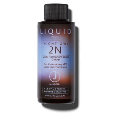 J Beverly Hills (Беверли Хиллз) 2N Натуральный Гель-Краситель для волос Night Owl LIQUID COLOUR  60 мл