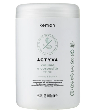 Kemon ( Кемон) - Кондиционер для придания объема и утолщения тонким волосам Actyva Volume E Corposita Cond 1000 мл Kemon ( Кемон) - Кондиционер для придания объема и утолщения тонким волосам Actyva Volume E Corposita Cond 1000 мл