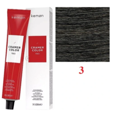 Kemon ( Кемон) -  №3  Перманентная крем-краска на основе растительных масел СRAMER COLOR 100мл