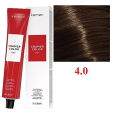 Kemon ( Кемон) -  № 4,0  Перманентная крем-краска на основе растительных масел СRAMER COLOR 100мл