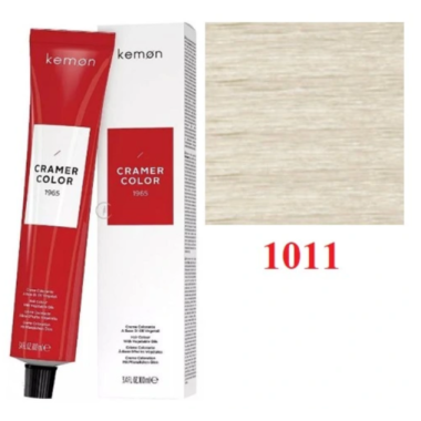 Kemon ( Кемон) -  № 1011  Перманентная крем-краска на основе растительных масел СRAMER COLOR 100 мл