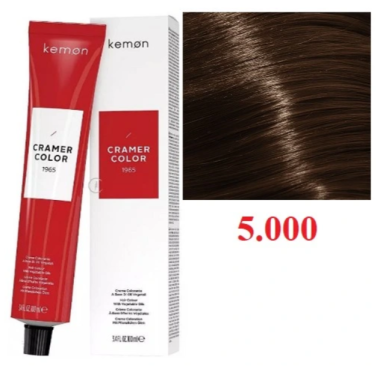 Kemon ( Кемон) -  № 5.000 Перманентная крем-краска на основе растительных масел СRAMER COLOR 100 мл