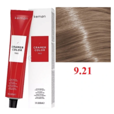 Kemon ( Кемон) -  № 9.21  Перманентная крем-краска на основе растительных масел СRAMER COLOR 100 мл