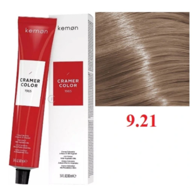 Kemon ( Кемон) -  № 9.21  Перманентная крем-краска на основе растительных масел СRAMER COLOR 100 мл