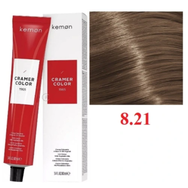 Kemon ( Кемон) -  № 8,21  Перманентная крем-краска на основе растительных масел СRAMER COLOR 100 мл