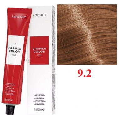 Kemon ( Кемон) -  № 9,2  Перманентная крем-краска на основе растительных масел СRAMER COLOR 100 мл