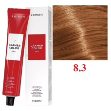Kemon ( Кемон) -  № 8,3  Перманентная крем-краска на основе растительных масел СRAMER COLOR 100 мл
