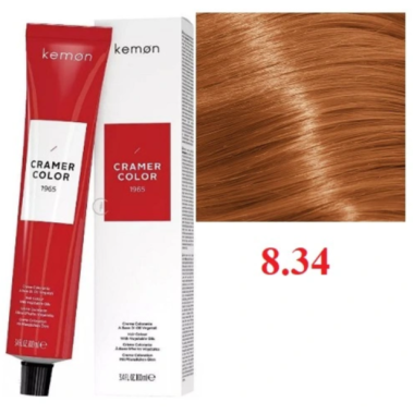 Kemon ( Кемон) -  № 834  Перманентная крем-краска на основе растительных масел СRAMER COLOR 100 мл