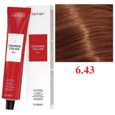 Kemon ( Кемон) -  № 6,43  Перманентная крем-краска на основе растительных масел СRAMER COLOR 100 мл