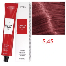 Kemon ( Кемон) -  № 5.45  Перманентная крем-краска на основе растительных масел СRAMER COLOR 100 мл