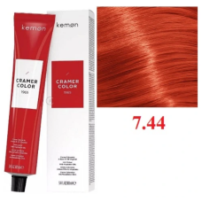 Kemon ( Кемон) -  № 7,44  Перманентная крем-краска на основе растительных масел СRAMER COLOR 100 мл