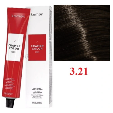Kemon ( Кемон) -  № 3,21  Перманентная крем-краска на основе растительных масел СRAMER COLOR 100 мл