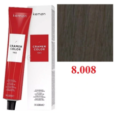 Kemon ( Кемон) -  № 8,008  Перманентная крем-краска на основе растительных масел СRAMER COLOR 100 мл