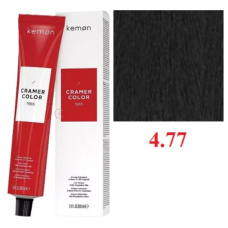 Kemon ( Кемон) -  № 4,77  Перманентная крем-краска на основе растительных масел СRAMER COLOR 100 мл