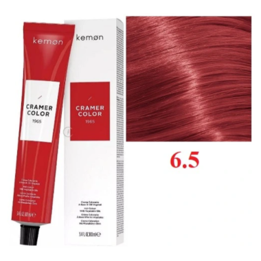 Kemon ( Кемон) -  №  6,5  Перманентная крем-краска на основе растительных масел СRAMER COLOR 100 мл