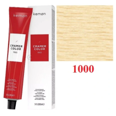 Kemon ( Кемон) -  № 1000  Перманентная крем-краска на основе растительных масел СRAMER COLOR 100 мл