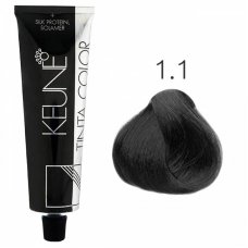 Keune (Кене)   1 Черный  Перманентная краска для волос  "Тинта Колор" (Tinta), 60 мл