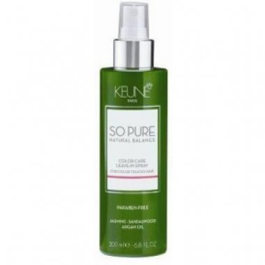 Keune (Кене) Несмываемый спрей "Забота о цвете" (So Pure Color Care Leave-in spray), 200 мл.