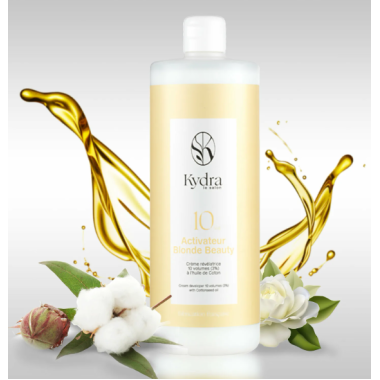 Kydra BLONDE BEAUTY (Кидра, Кедра, Кудра)  КРЕМ-ОКСИДАНТ С ХЛОПКОВЫМ МАСЛОМ 3% ( KYDRA LE SALON  10) 1000 мл