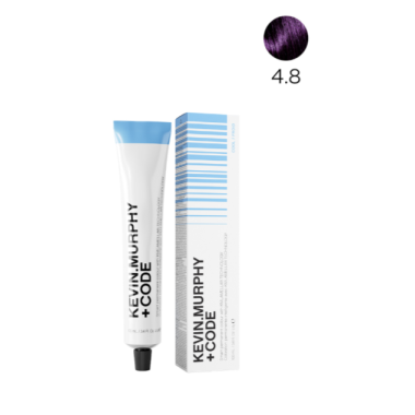 KEVIN MURPHY+CODE - 4.8 4V -  "СРЕДНЕ.КОРИЧНЕВЫЙ.ФИОЛЕТ"  MEDIUM.BROWN.VIOLET Краска для волос 100 мл