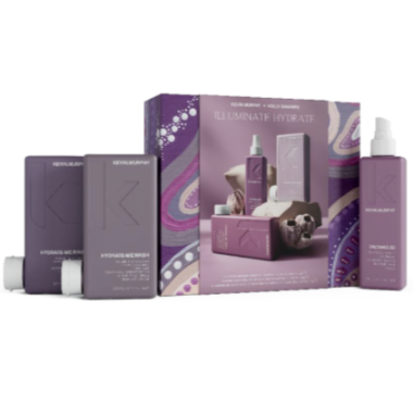 KEVIN MURPHY  (Кевин Мерфи) - Набор:шампунь+[ХИДРЕЙТ.МИ] бальзам+[АН.ТЭНГЛД] несмываемый кондиционер для легкого расчесывания