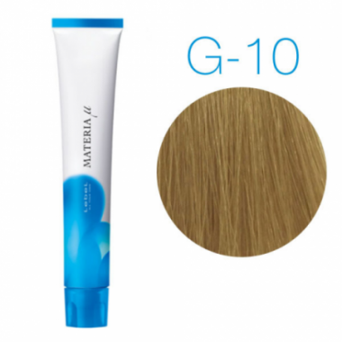 LEBEL Cosmetics  (Лейбл)  Краска Лайфер G-10 -  Яркий блондин жёлтый   (Materia M), 80 мл