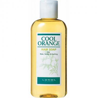 LEBEL  (Лейбл)  Шампунь Холодный Апельсин Для Жирных Волос Cool Orange (Hair Soap Cool) 200мл