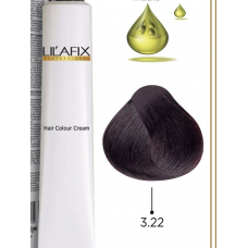 LILAFIX (Лилафикс)  3.22  Темный баклажан ,Стойкая крем-краска для волос 100 мл