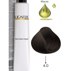 LILAFIX (Лилафикс)  4.0 Средне-коричневый натуральный  ,Стойкая крем-краска для волос 100 мл