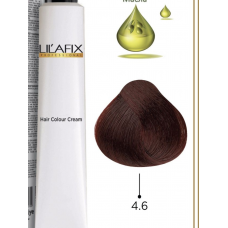 LILAFIX (Лилафикс) 4.6 Средне-коричневый красный  ,Стойкая крем-краска для волос 100 мл