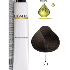 LILAFIX (Лилафикс)  5.0 Светло-коричневый натуральный ,Стойкая крем-краска для волос 100 мл
