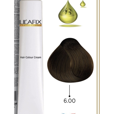LILAFIX (Лилафикс) 6.00 Интенсивный темно-каштановый ,Стойкая крем-краска для волос 100 мл