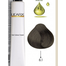 LILAFIX (Лилафикс) 6.1 Темный блондин пепельный ,Стойкая крем-краска для волос 100 мл