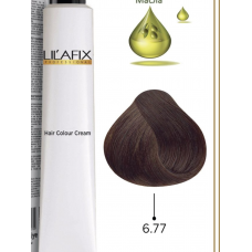 LILAFIX (Лилафикс) 6.77 Горячий шоколад ,Стойкая крем-краска для волос 100 мл