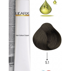 LILAFIX (Лилафикс) 5.1 Светло-коричневый пепельный ,Стойкая крем-краска для волос 100 мл