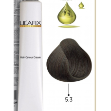 LILAFIX (Лилафикс) 5.3 Светло-коричневый золотистый ,Стойкая крем-краска для волос 100 мл