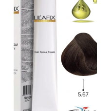 LILAFIX (Лилафикс) 5.67 Турецкий кофе ,Стойкая крем-краска для волос 100 мл