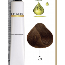 LILAFIX (Лилафикс)  7.9 Светлый блондин табак ,Стойкая крем-краска для волос 100 мл