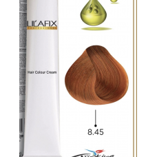 LILAFIX (Лилафикс) 8.45 Корица медная, Стойкая крем-краска для волос 100 мл