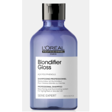 LOREAL PROFESSIONNEL  (Лореаль) Шампунь для сияния осветленных или мелированных волос  Blondifier Closs Shampo 300 мл