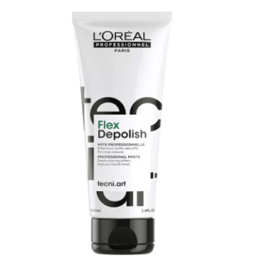 LOREAL PROFESSIONNEL   (Лореаль) Паста для взъерошенных укладок и очерчивания прядей  Tecni.art  Flex Depolish, 100 мл