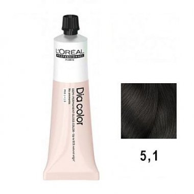 Loreal (Лореаль)  5.1 -   Краситель-блеск демиперманентный Dia color, 60 мл