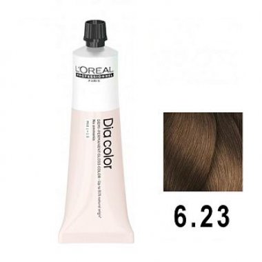 Loreal (Лореаль)  6.23 -   Краситель-блеск демиперманентный Dia color, 60 мл