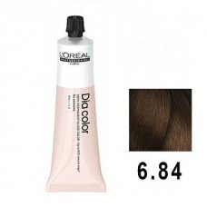 Loreal (Лореаль)  6.84 -   Краситель-блеск демиперманентный Dia color, 60 мл