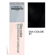 Loreal (Лореаль)  1 -Черный  Краситель-блеск демиперманентный Dia color, 60 мл