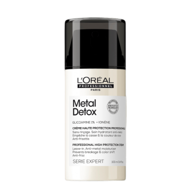 LOREAL PROFESSIONNEL (Лореаль)  Крем двойная защита от УФ-лучей и от металла L`oreal Serie Expert Metal Detox, 100 мл